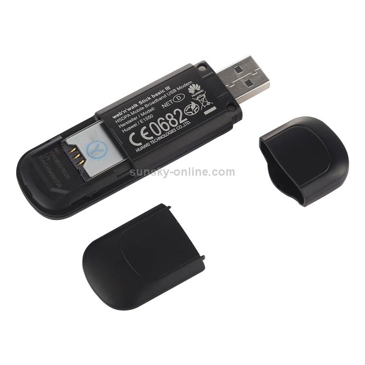 Huawei E1550 Mobile Broadband USB Stick 3.6Mbps 3G Modem with Card