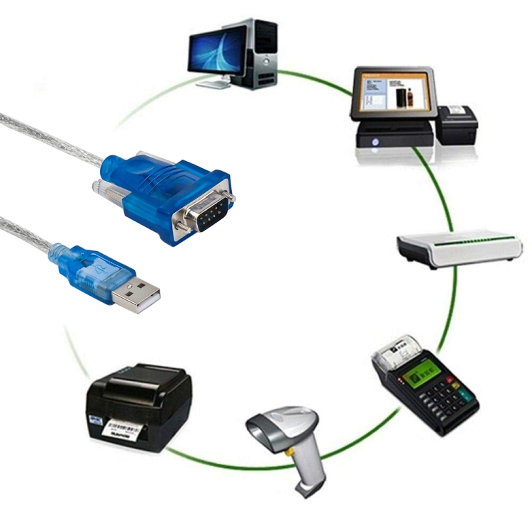 Color Random delivery with One IC Color : Color1 LAILINSHENG Cables&adapters USB to RS232 Cable 