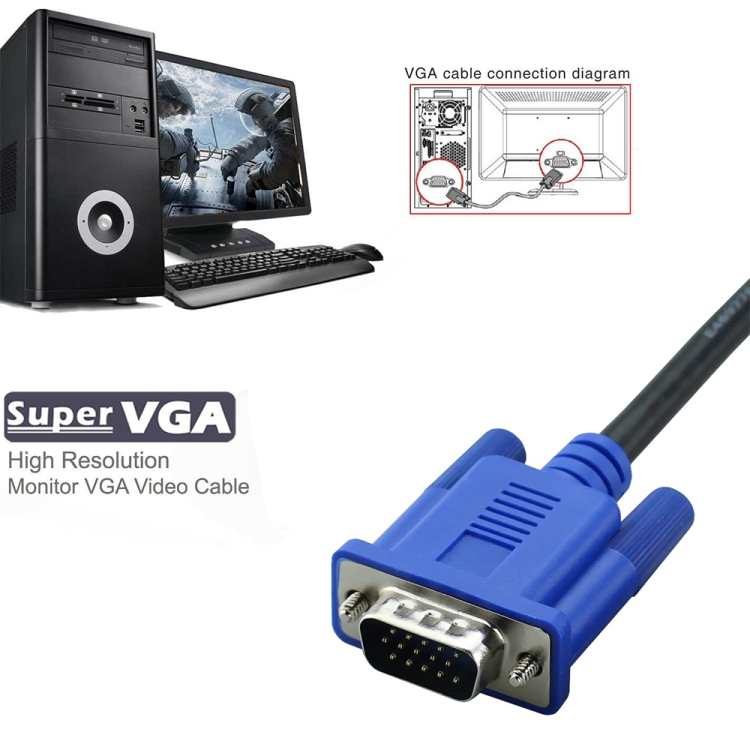 Кабель VGA-VGA Premier (15 м) купить по выгодной цене - ООО «Всё элементарно»