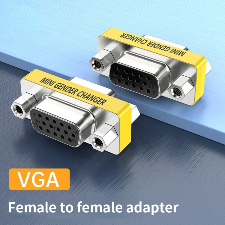 Adaptador VGA 15Pin hembra a VGA 15Pin hembra - 1