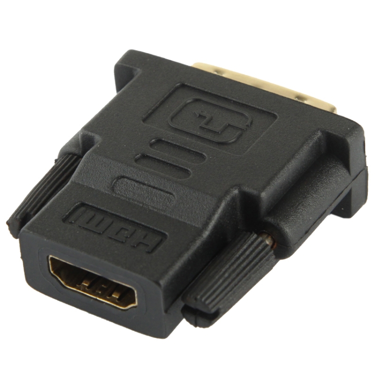 Adaptador DVI-D 24 + 1 Pin macho a HDMI 19 Pin hembra para monitor / HDTV - 2