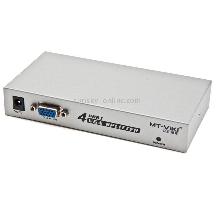 Divisor VGA de 4 puertos a 150 MHz (1 entrada VGA, 4 salidas VGA) - 1