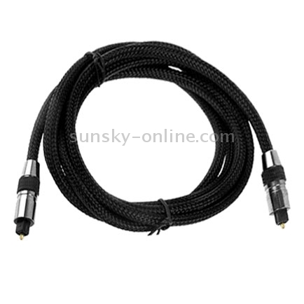 Cable de audio óptico trenzado, diámetro exterior: 5,0 mm, longitud: 2 m - 2