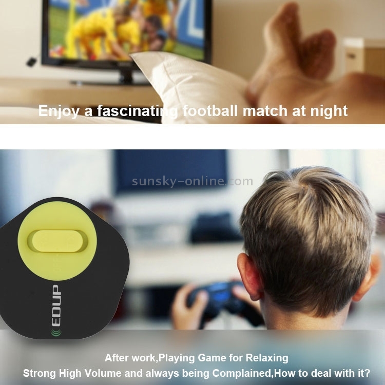 EDUP 2 in 1 Bluetooth V4.1+EDR 3.5mm Audio Receiver & Transmitter for Music and TV For iPhone, Samsung, HTC, Sony, Google, Huawei, Xiaomi and other Smartphones EDUP 2 in 1 Bluetooth V4.1+EDR 3.5mm Audio Receiver & Transmitter for Music and TV For iPhone, Samsung, HTC, Sony, Google, Huawei, Xiaomi and other Smartphones