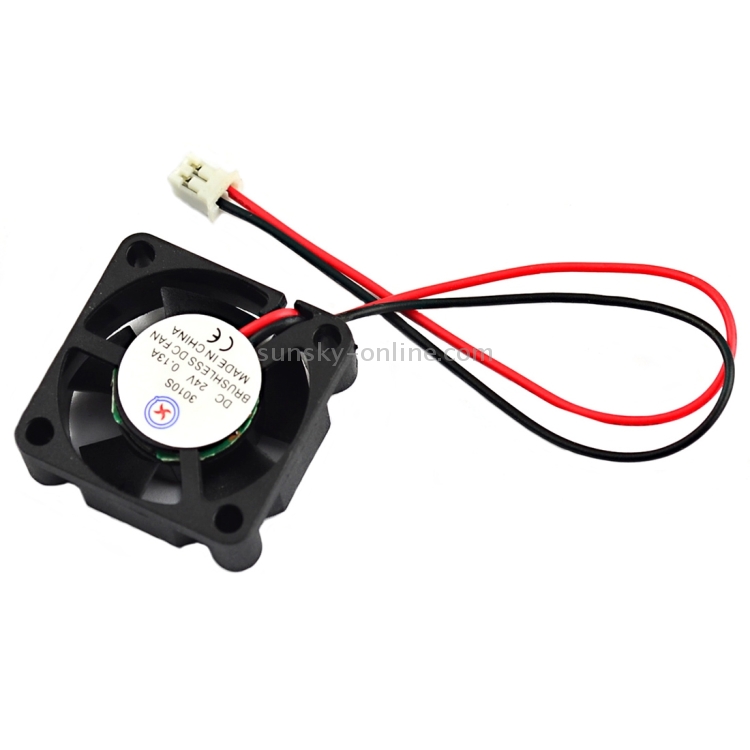 Jtron DC 24V 0.13A Cooling Fan Fan-cooled Radiator Motors Brushless DC ...