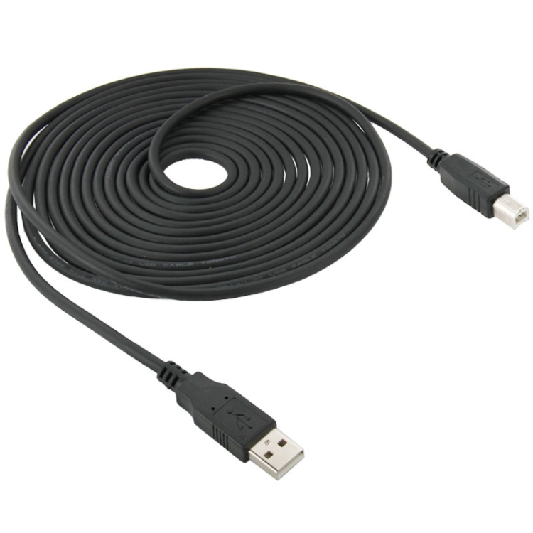 Câble imprimante USB 2.0 (A/B) Gris - 3m