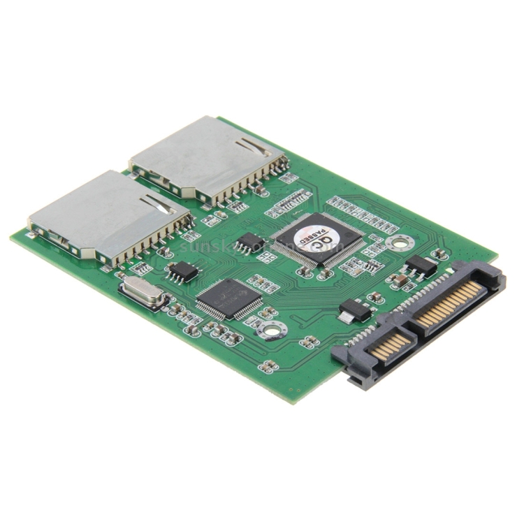 Двойной карт. SATA Converter Adapter Card двойной.