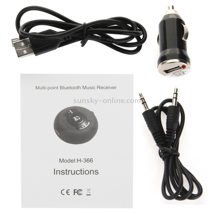 H366 Bluetooth 4.0 Music Audio Receiver Adapter with Hands Free Function For iPhone, Samsung, HTC, Sony, Google, Huawei, Xiaomi and other Smartphones H366 Bluetooth 4.0 Music Audio Receiver Adapter with Hands Free Function For iPhone, Samsung, HTC, Sony, Google, Huawei, Xiaomi and other Smartphones