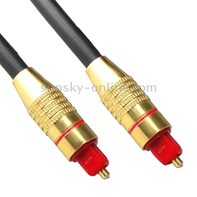 Cable Toslink de fibra óptica de audio digital, diámetro exterior: 5,0 mm, longitud: 1,5 m - 1