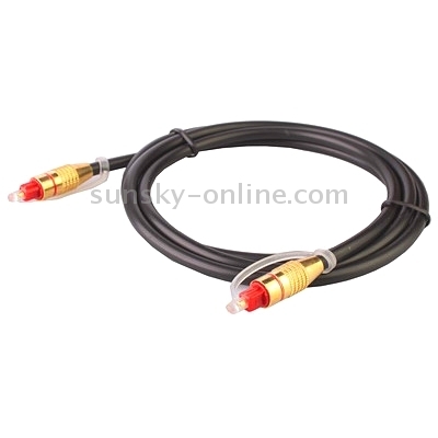 Cable Toslink de fibra óptica de audio digital, diámetro exterior: 5,0 mm, longitud: 1,5 m - 2