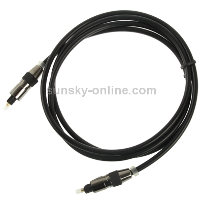 Cable Toslink de fibra óptica de audio digital Longitud: 1,5 m, OD: 6,0 mm - 2