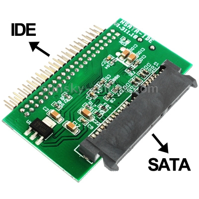 Adaptador de disco duro SATA HDD a IDE - 1