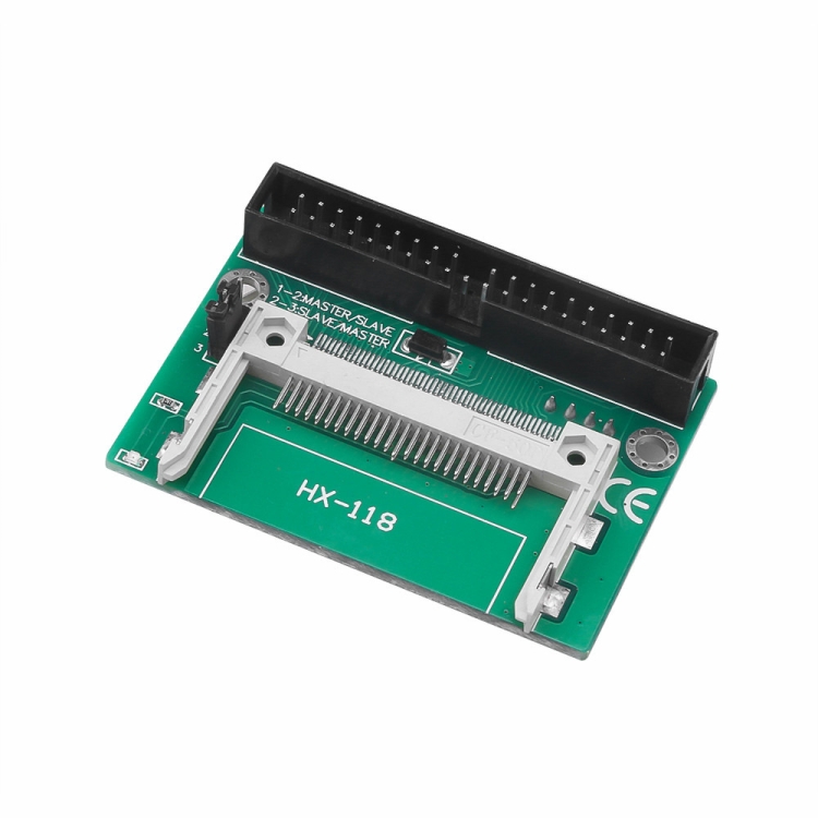 Tarjeta CF Tarjeta Compact Flash a 3.5 pulgadas IDE 40 Pines Adaptador convertidor ATA (Verde) - 1