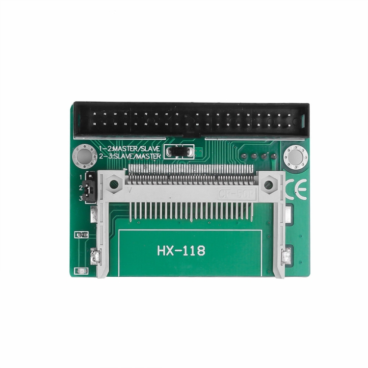 Tarjeta CF Tarjeta Compact Flash a 3.5 pulgadas IDE 40 Pines Adaptador convertidor ATA (Verde) - 3