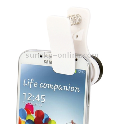 3 in 1(185-degree Fisheye Lens + 0.67X Wide Angle Lens + Macro Lens) Photo Camera Lens for Galaxy S IV / i9500(White) 3 in 1(185-degree Fisheye Lens + 0.67X Wide Angle Lens + Macro Lens) Photo Camera Lens for Galaxy S IV / i9500(White)
