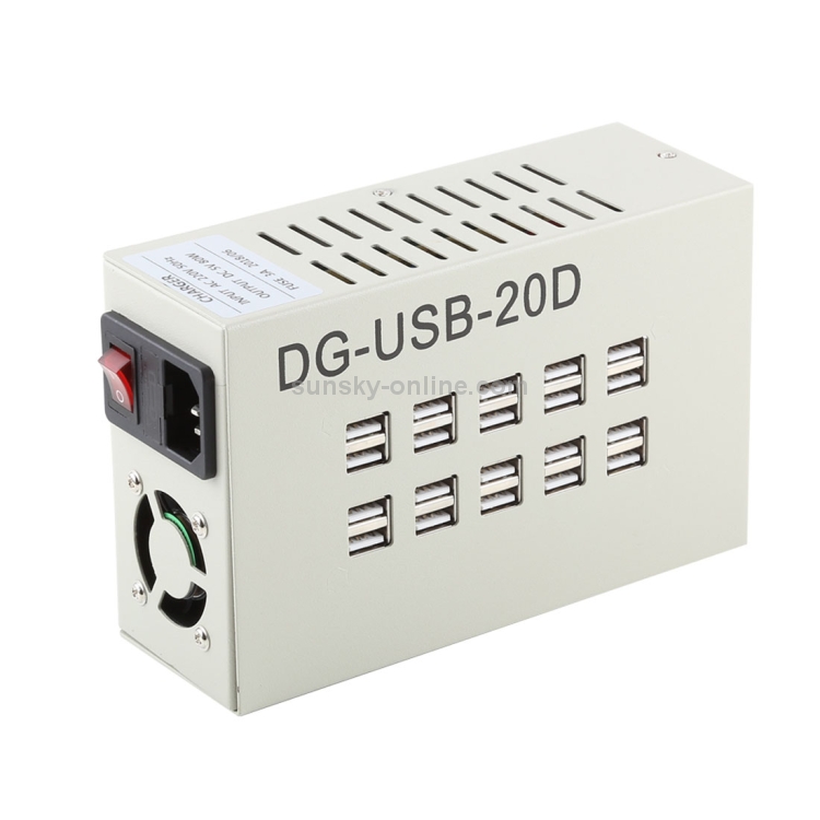 60W 12A 20 USB Ports Fast Charger Station Travel Desktop Charger Power Adapter 60W 12A 20 USB Ports Fast Charger Station Travel Desktop Charger Power Adapter