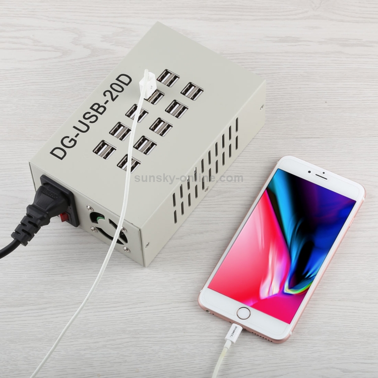 60W 12A 20 USB Ports Fast Charger Station Travel Desktop Charger Power Adapter 60W 12A 20 USB Ports Fast Charger Station Travel Desktop Charger Power Adapter