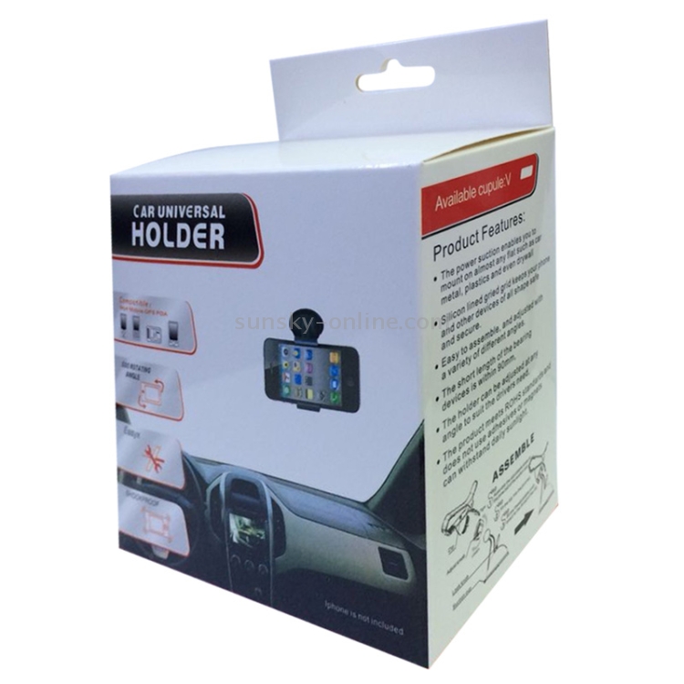 Suction Cup Car Bracket Mount, Support 360 Degree Rotation Suction Cup Car Bracket Mount, Support 360 Degree Rotation