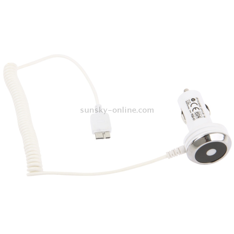 5V 1A Micro USB Car Charger Coiled Cable for Galaxy S5 / G9000 / Note III / N9000 (White) 5V 1A Micro USB Car Charger Coiled Cable for Galaxy S5 / G9000 / Note III / N9000 (White)