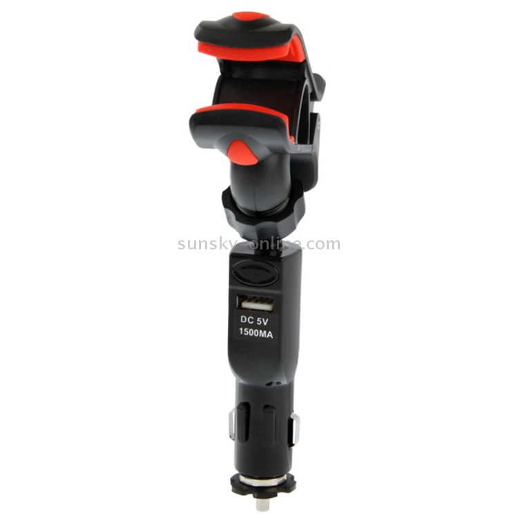 Universal Car Mount + USB Car Charging, DC 5V / 1.5A, Support 360 Degree Rotation Universal Car Mount + USB Car Charging, DC 5V / 1.5A, Support 360 Degree Rotation