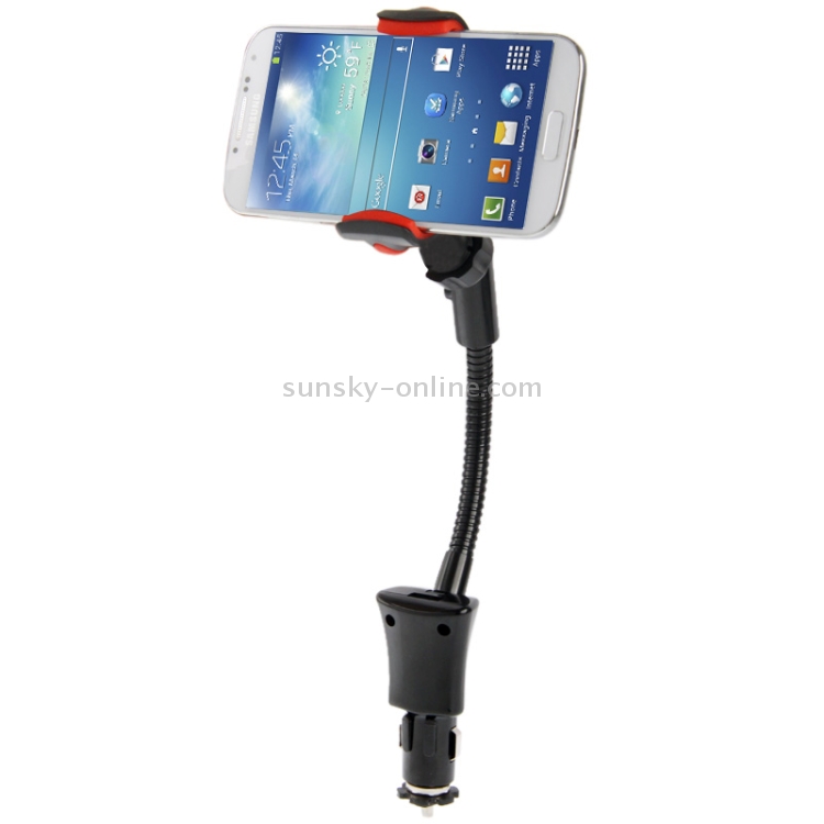 Universal Car Mount + USB Car Charging, DC 5V / 1.5A, Support 360 Degree Rotation Universal Car Mount + USB Car Charging, DC 5V / 1.5A, Support 360 Degree Rotation