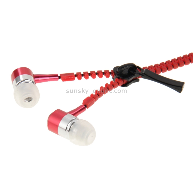 Stereo Bass Headset In Ear 3.5mm Jack Zipper Earphone with Mic, Length: 1.2m Stereo Bass Headset In Ear 3.5mm Jack Zipper Earphone with Mic, Length: 1.2m