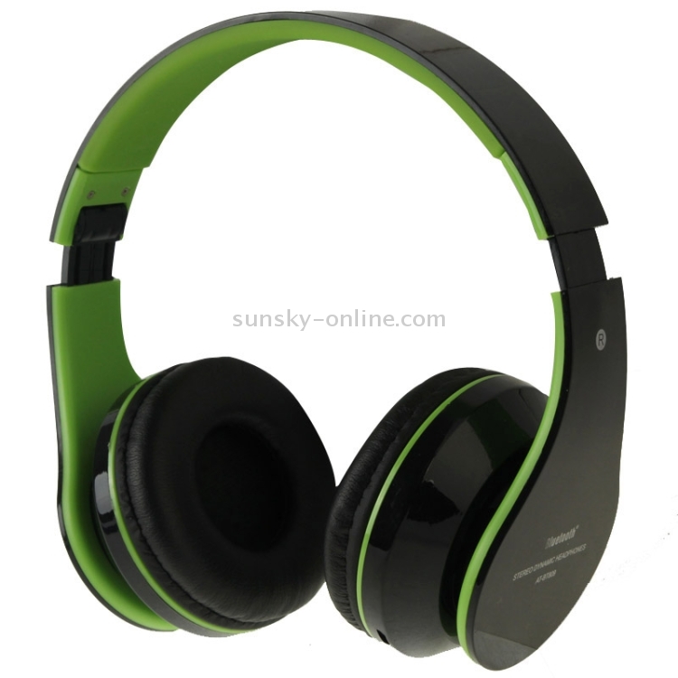 AITA AT-BT809 Bluetooth Wireless High Definition Stereo Headset with Mic, Support TF Card(Green) AITA AT-BT809 Bluetooth Wireless High Definition Stereo Headset with Mic, Support TF Card(Green)