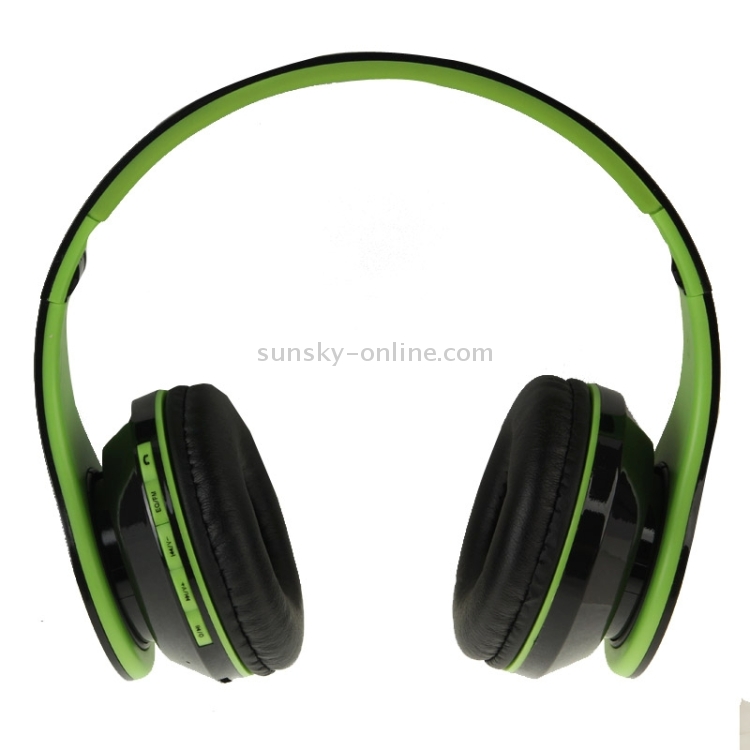 AITA AT-BT809 Bluetooth Wireless High Definition Stereo Headset with Mic, Support TF Card(Green) AITA AT-BT809 Bluetooth Wireless High Definition Stereo Headset with Mic, Support TF Card(Green)