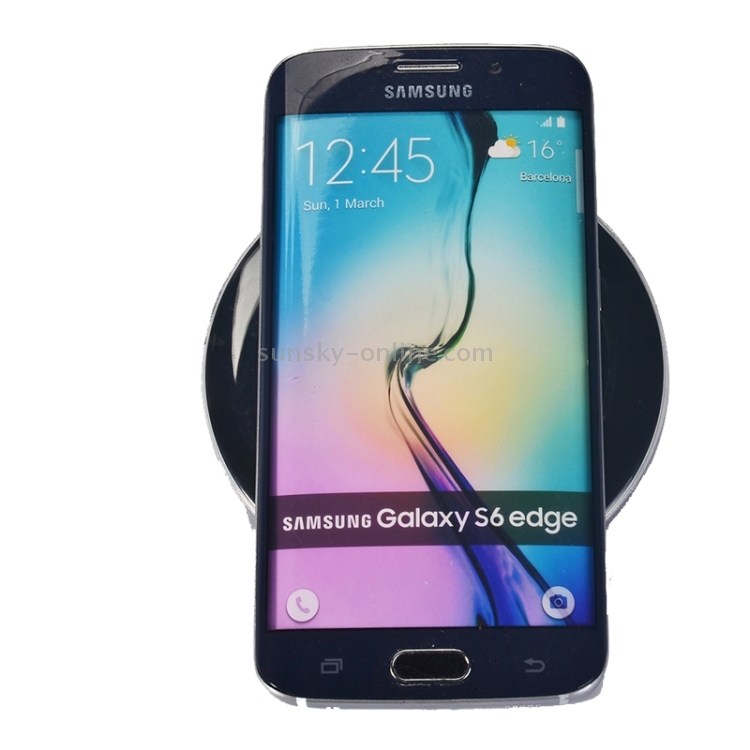 Qi Standard Wireless Charger for iPhone 8 / 8 Plus / X & Galaxy S6(Black) Qi Standard Wireless Charger for iPhone 8 / 8 Plus / X & Galaxy S6(Black)