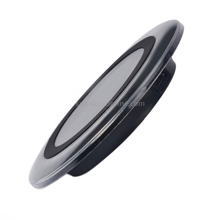 Qi Standard Wireless Charger for iPhone 8 / 8 Plus / X & Galaxy S6(Black) Qi Standard Wireless Charger for iPhone 8 / 8 Plus / X & Galaxy S6(Black)