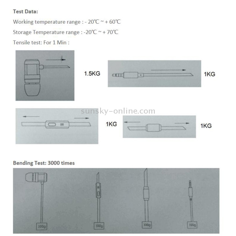 DOOGEE Vienna 3.5mm Jack Hands-free Earphone with Mic, Length: 1.2m DOOGEE Vienna 3.5mm Jack Hands-free Earphone with Mic, Length: 1.2m