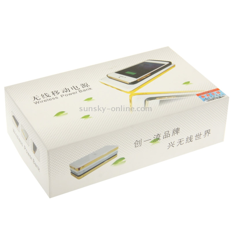 10000mAh Wireless Power Bank for iPhone 8 / 8 Plus / X & Galaxy Note III / N9000, Nokia Lumia 920 / Lumia 820 / LG Nexus 4 / HTC 8X / Droid DNA / Galaxy S III / Samsung Note II / Galaxy S IV / i9500 (Silver Frame + Black), AQ-WP800A(Black) 10000mAh Wireless Power Bank for iPhone 8 / 8 Plus / X & Galaxy Note III / N9000, Nokia Lumia 920 / Lumia 820 / LG Nexus 4 / HTC 8X / Droid DNA / Galaxy S III / Samsung Note II / Galaxy S IV / i9500 (Silver Frame + Black), AQ-WP800A(Black)