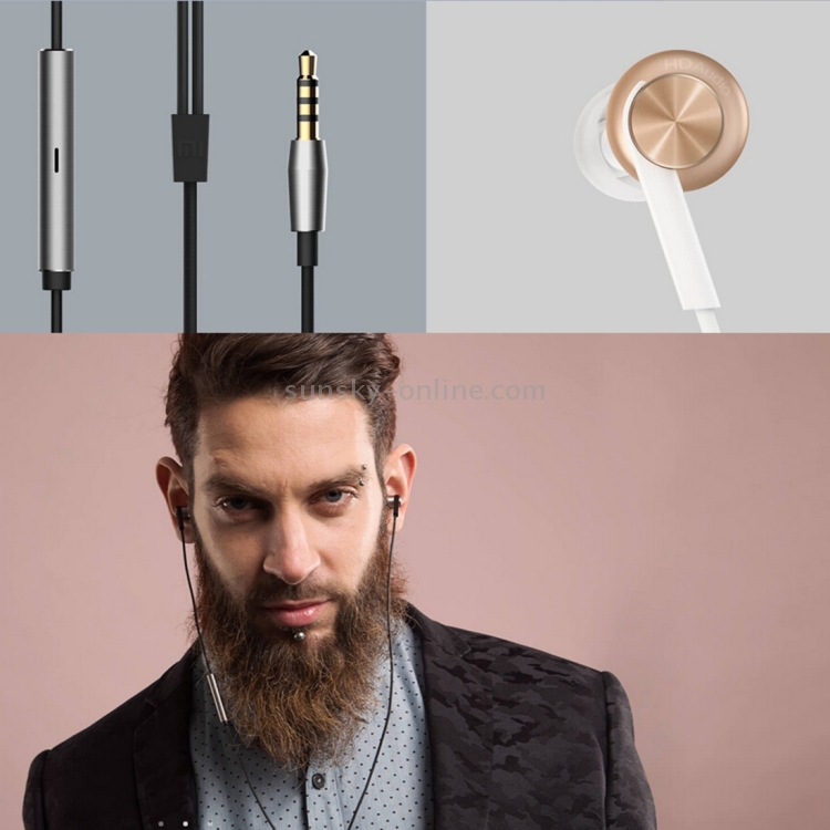 Original Xiaomi Mi In-Ear Headphones Multi-unit Circle Iron Mixed Piston Wire Control + MIC Original Xiaomi Mi In-Ear Headphones Multi-unit Circle Iron Mixed Piston Wire Control + MIC