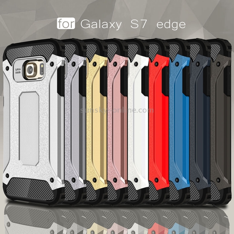 For Galaxy S7 Edge / G935 Tough Armor TPU + PC Combination Case (Black) For Galaxy S7 Edge / G935 Tough Armor TPU + PC Combination Case (Black)