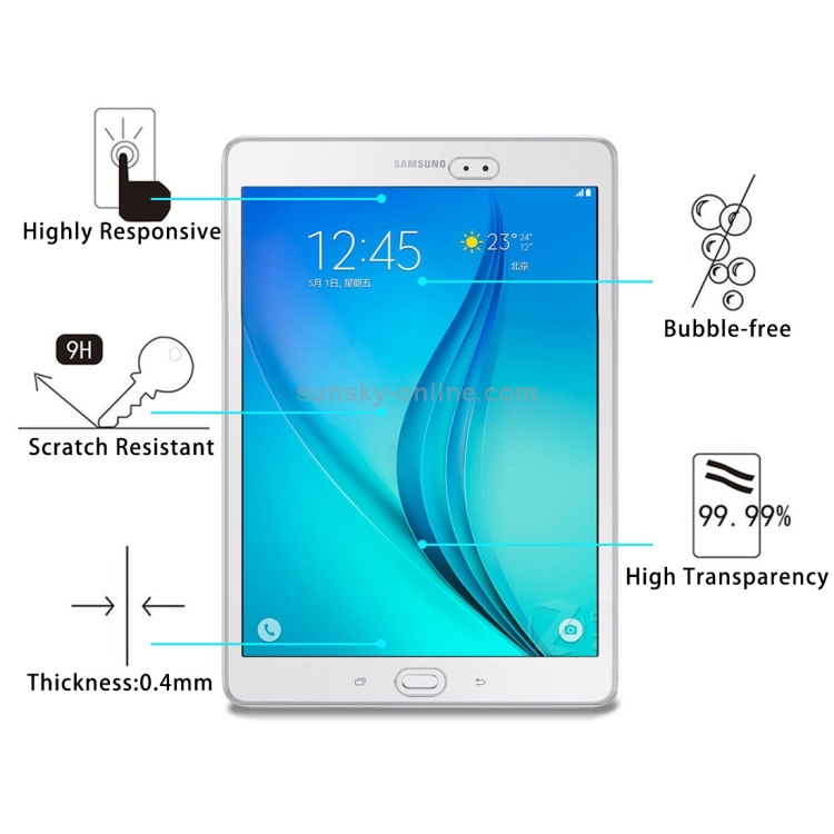 ÉCRAN COMPLET SAMSUNG GALAXY TAB A 9.7 4G (T555) BLANC ORIGINE