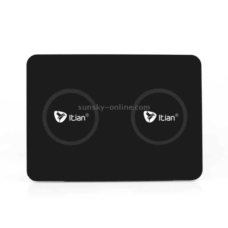 Itian Q300 Qi Standard Dual Phone Wireless Charger Itian Q300 Qi Standard Dual Phone Wireless Charger