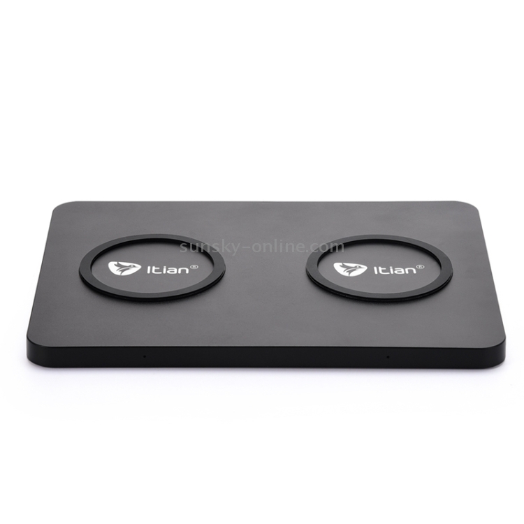 Itian Q300 Qi Standard Dual Phone Wireless Charger Itian Q300 Qi Standard Dual Phone Wireless Charger