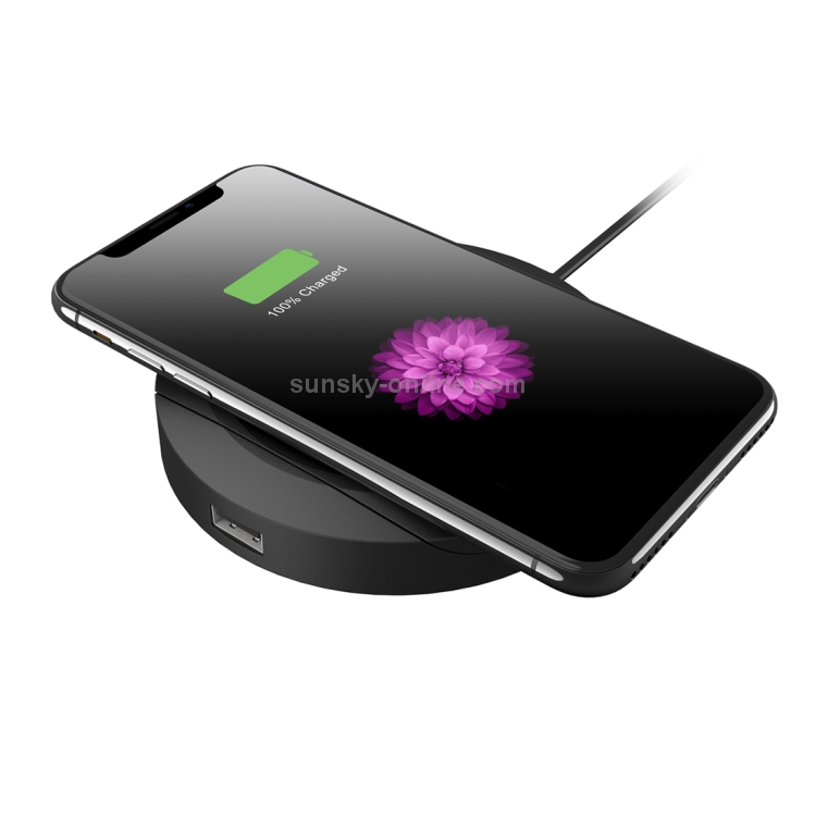 TX1801 Desktop Fast Charging Qi Wireless Charger Pad with Indicator Light TX1801 Desktop Fast Charging Qi Wireless Charger Pad with Indicator Light