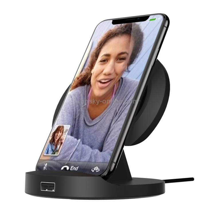 TX1801 Desktop Fast Charging Qi Wireless Charger Pad with Indicator Light TX1801 Desktop Fast Charging Qi Wireless Charger Pad with Indicator Light