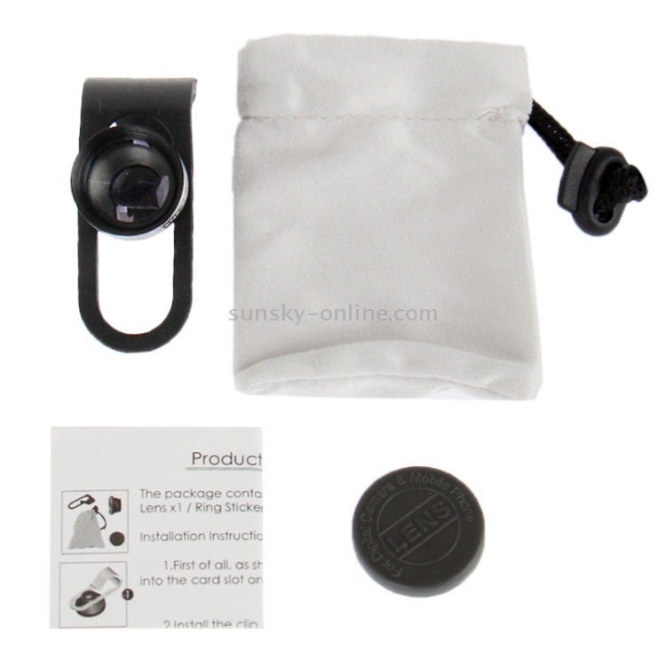Universal 2.0X Telephone Lens Universal 2.0X Telephone Lens