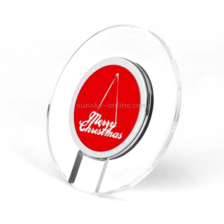 Itian A9 Christmas Qi Standard Circular Wireless Charger with LED Indicator for iPhone 8 / 8 Plus / X & Galaxy S6 / S6 edge+ / Note 5 / Nokia / LG / iPhone / HTC and Other Mobile Phone(Red) Itian A9 Christmas Qi Standard Circular Wireless Charger with LED Indicator for iPhone 8 / 8 Plus / X & Galaxy S6 / S6 edge+ / Note 5 / Nokia / LG / iPhone / HTC and Other Mobile Phone(Red)