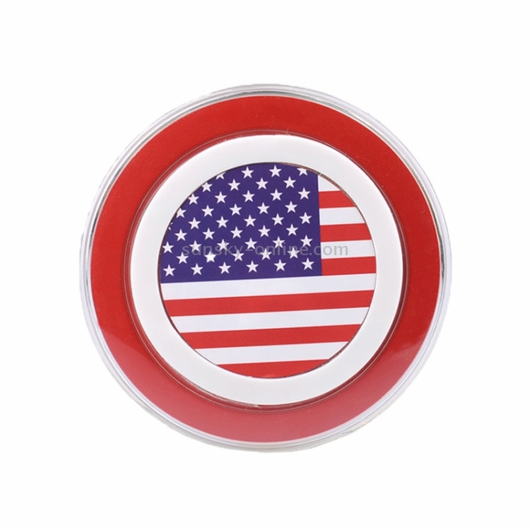 Qi USA Flag Pattern Pad Type Wireless Charger Transmitter Charging Plate for iPhone 8 / 8 Plus / X & Galaxy S8 & S8 + / LG G6 / Huawei P10 & P10 Plus / Xiaomi Mi6 & Max 2 and other Smartphones Qi USA Flag Pattern Pad Type Wireless Charger Transmitter Charging Plate for iPhone 8 / 8 Plus / X & Galaxy S8 & S8 + / LG G6 / Huawei P10 & P10 Plus / Xiaomi Mi6 & Max 2 and other Smartphones