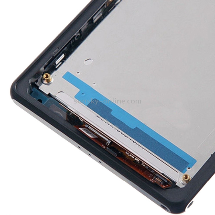 Vitre Arrière De Remplacement Pour Sony Xperia Z2 (D6502/D6503/D6543) - Blanc Avec Adhésif - Neuf