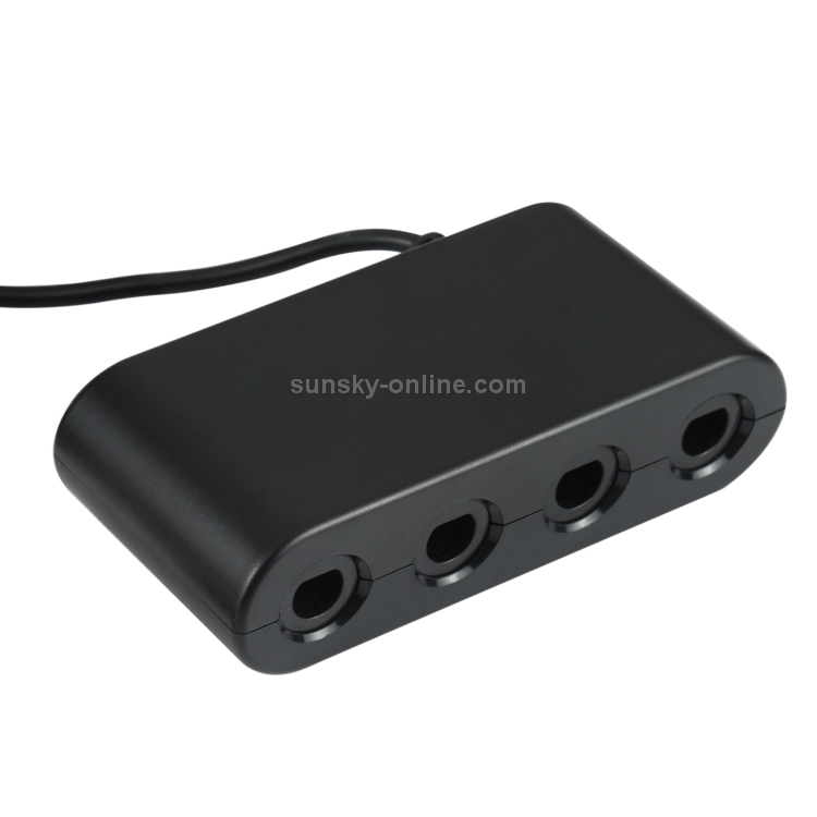 Adaptador Wii U / Pc / Switch Para Control Game Cube 4 Puertos