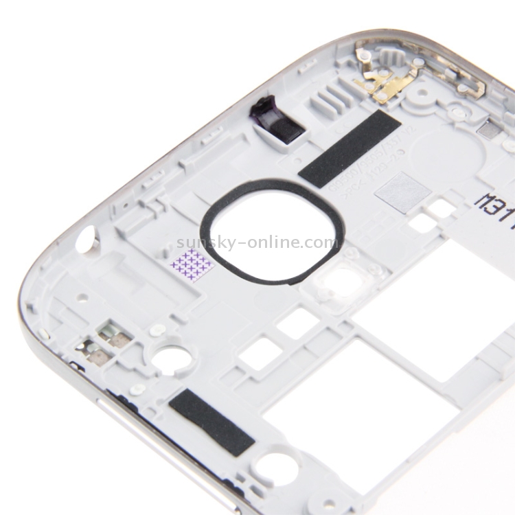 Para Galaxy S4 / i337 cubierta de placa frontal de carcasa completa - 5