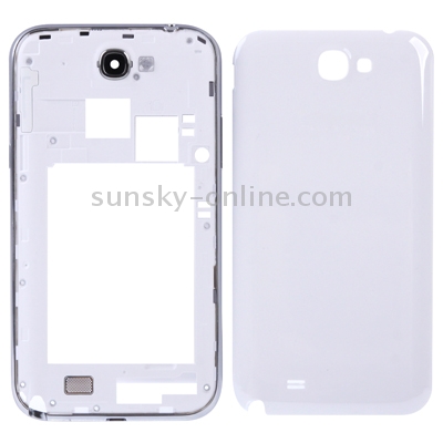Para Samsung Galaxy Note II / N7100 Tapa trasera de batería original (Blanco) - 1