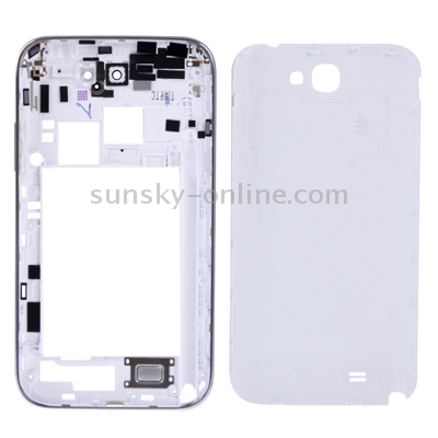 Para Samsung Galaxy Note II / N7100 Tapa trasera de batería original (Blanco) - 2
