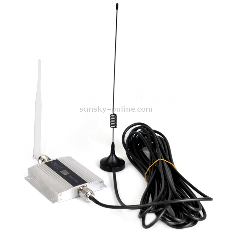 Impulsionador de sinal GSM 850 MHz / repetidor de sinal CDMA com antena  otária