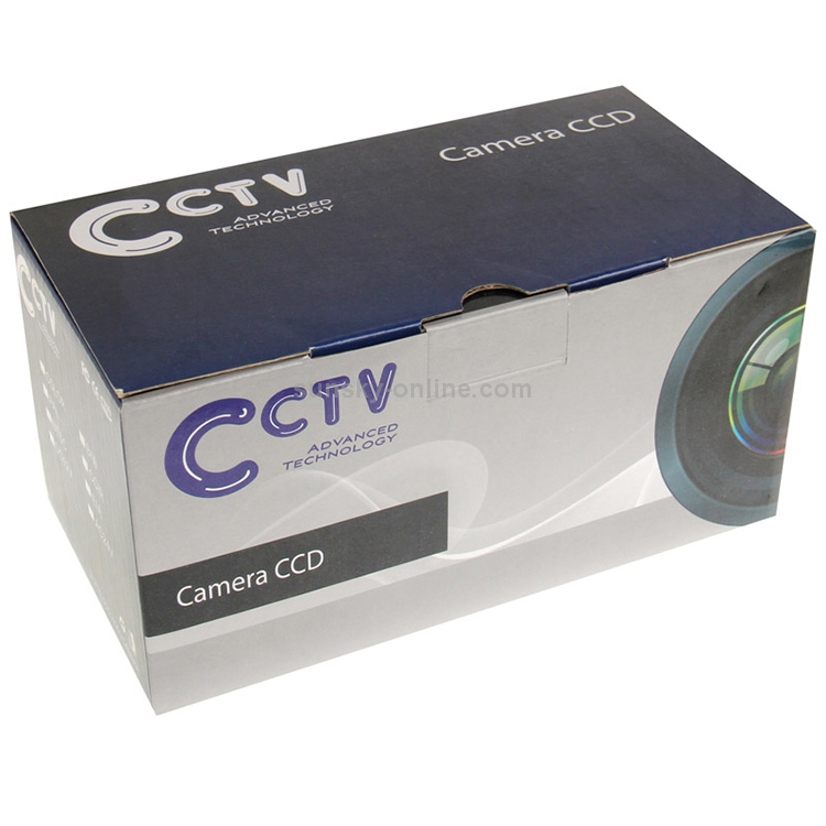 1/3 pulgada Sony 420TVL 6 mm Matriz de lentes fijas LED y cámara de video CCD a color a prueba de agua sin soporte, Distancia IR: 25 m - 5