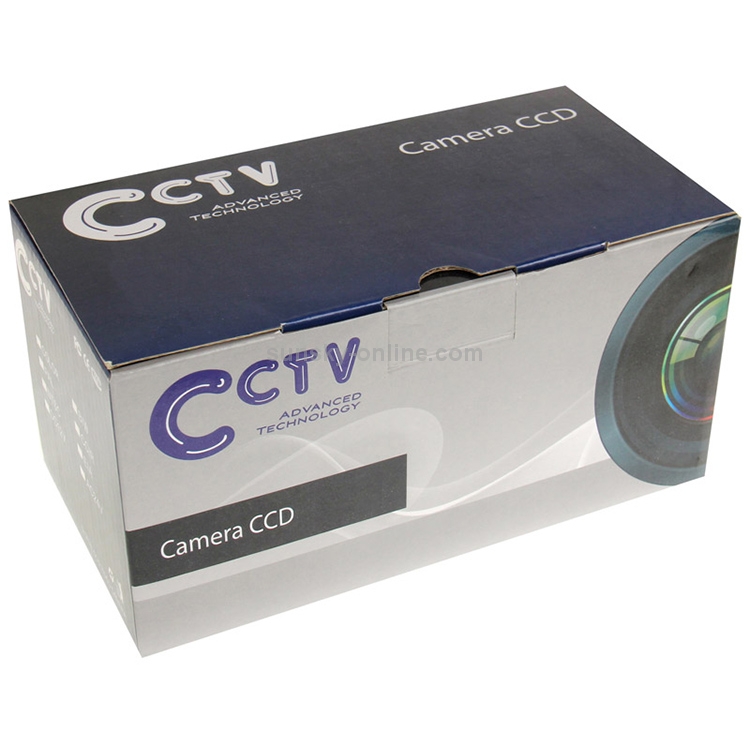 1/3 pulgada Sony 420TVL 6 mm Matriz de lentes fijas LED y cámara de video CCD a color a prueba de agua sin soporte, Distancia IR: 20 m - 5